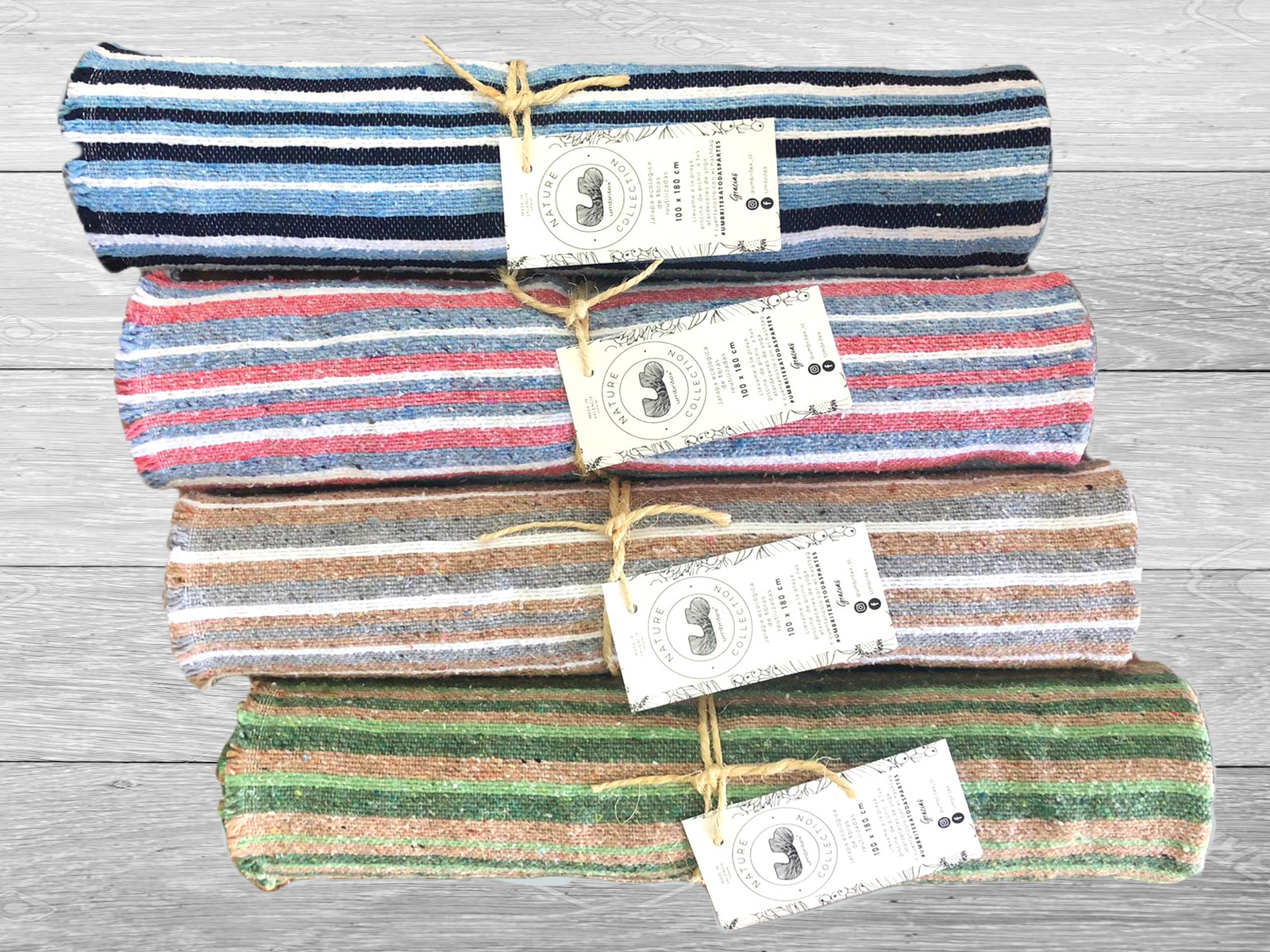 ▷ Jarapa alfombra  reciclada y sostenible